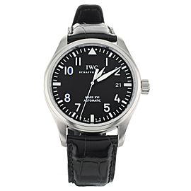 IWC Pilot's Watch Mark XVI Black Dial Alligator 39mm IW325501 Full Set