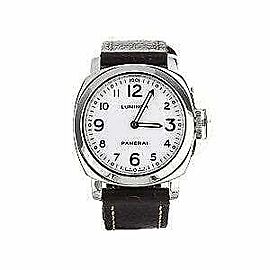 Panerai Luminor Base White Dial Stainless Steel Manual 44mm Full Set