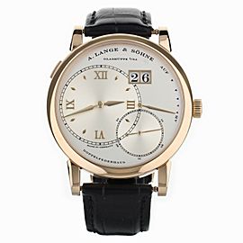 A.Lange & Sohne Grand Lange 1 Rose Gold Silver Dial Manual Wind 42mm 115.032