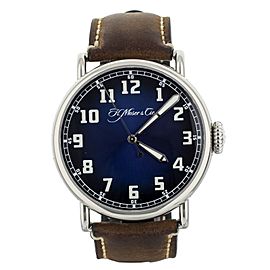 H. Moser & Cie. Heritage Centre Seconds Funky Blue Dial 42mm 8200-1201 Full Set