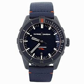 Ulysse Nardin Diver Blue Shark L.E. PVD Stainless Steel 42mm Full Set