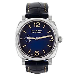 Panerai Radiomir Mediterraneo Blue Stainless Steel Manual