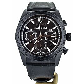 Tudor Fast Rider Black Shield Ceramic Black Dial Rubber Watch