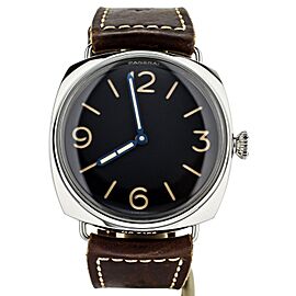 Panerai Radiomir Acciaio Stainless Steel Black Dial