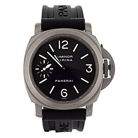 Panerai Luminor Marina Brown Dial Titanium Case Automatic