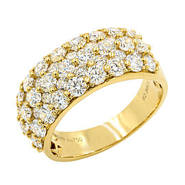 18K Yellow Gold Diamond Ring