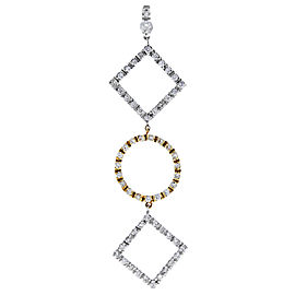 18K White Gold Diamond Necklace
