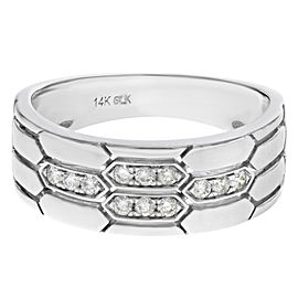 White Gold Diamond Wedding Ring