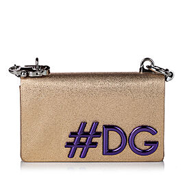 Dolce & Gabbana DG Girls Leather Crossbody Bag