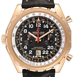 Breitling Chronomatic Limited Edition Rose Gold Watch H22360 Box