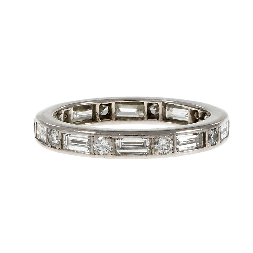 Tiffany baguette diamond eternity ring sales