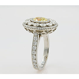 Platinum Diamond Engagement Ring Size 6.5