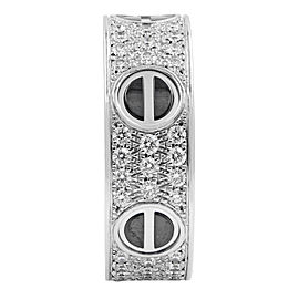 Cartier 18K White Gold Diamond Ring