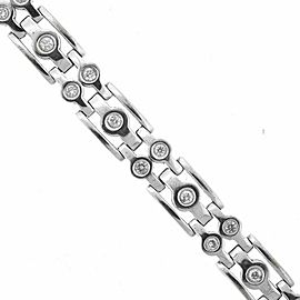 18k White Gold Diamond Bracelet