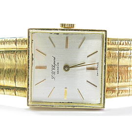 Chopard 18Kt Vintage SOLID Yellow Gold Watch 6.75" 20mm x 20mm