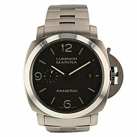 Panerai Luminor Marina Titanium PAM00352 Men's Automatic Watch With Box 44MM