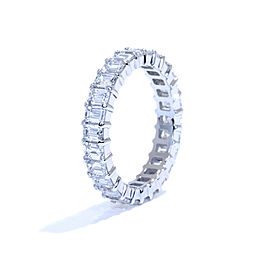 Platinum Emerald, Diamond Ring