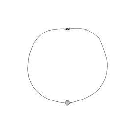 Damiani "Evergreen Rolling" 18K White Gold with Cultured Pearl Pendant Necklace