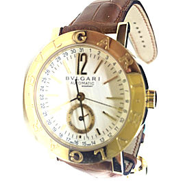 Bulgari GMT BB38GLAC 13 Yellow Gold 38mm Watch
