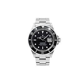 Rolex Submariner 16610 40mm Mens Watch
