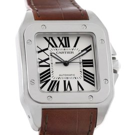 Cartier W20073X8 Santos 100 Automatic Mens Watch