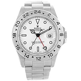Rolex Explorer II 16570 White Dial Automatic Mens Watch