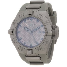 Invicta Subaqua 1156 Stainless Steel Grey Dial Quartz 50mm Mens Watch