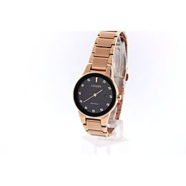 Citizen GA1058-59Q Rose Gold Tone Stainless Steel & Diamond Accent 30mm Womens Watch