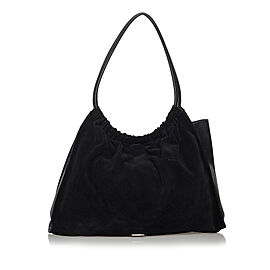 Gucci Bamboo Suede Tote Bag