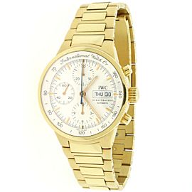IWC GST Chronograph Calendar 40MM Yellow Gold Automatic Mens Watch IW9277