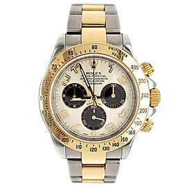 Rolex Cosmograph Daytona 2-Tone Panda Dial 40mm Watch