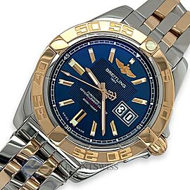 Breitling Cockpit Galactic 41 Two-Tone Big Date Blue Dial