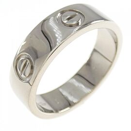 Cartier Love 18k White Gold Ring