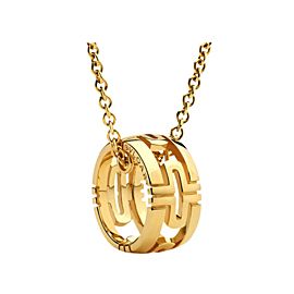 Bvlgari 18K Yellow Gold Parentesi Necklace