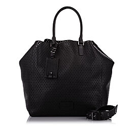 Valentino Perforated Leather Tote
