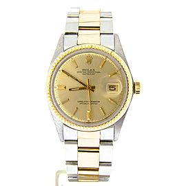 Rolex Datejust 1601 Vintage 36mm Mens Watch