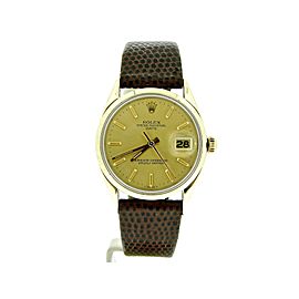 Rolex Date 1550 Vintage 34mm Mens Watch