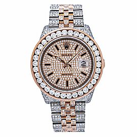 ROLEX DATEJUST CHAMPAGNE MEN'S WATCH - 116231