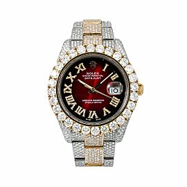ROLEX DATEJUST II RED MEN'S WATCH - 116333