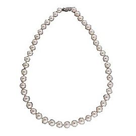 Vintage High Lustre Chinese Fresh Water 18 In 8.5-9.5mm Cultured Pearl Necklace