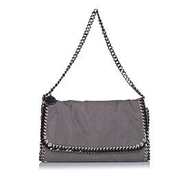 Stella McCartney Falabella Shaggy Deer Flap Baguette