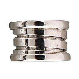 Bulgari 18K White Gold Circle Vintage Pendant