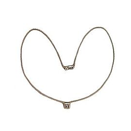 Vintage 0.93ctw Diamond Necklace