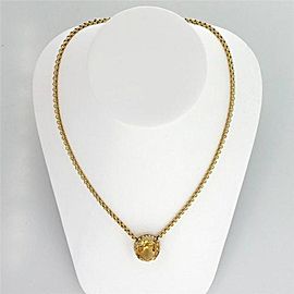 14k Yellow Gold Victorian 11.00ctw Citrine Cultured Pearl 1900s