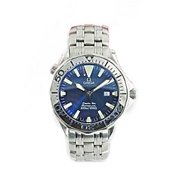 OMEGA SEAMASTER PROFESSIONAL 2065.80 LARGE BOND ELECTRIC BLUE SWISS QUARTZ WATCH