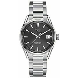 TAG HEUER CARRERA WAR211C.BA0782 MEN'S GRAY AUTOMATIC CAILBRE LUXURY WATCH