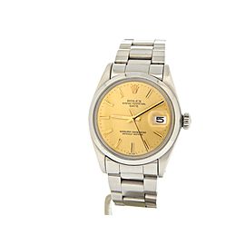 Rolex Date 1500 Vintage 34mm Mens Watch