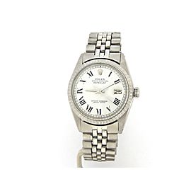 Mens Rolex Stainless Steel Datejust White Roman 1603