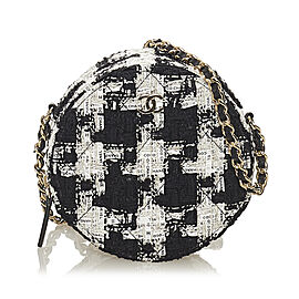 Chanel Round As Earth Tweed Crossbody Bag