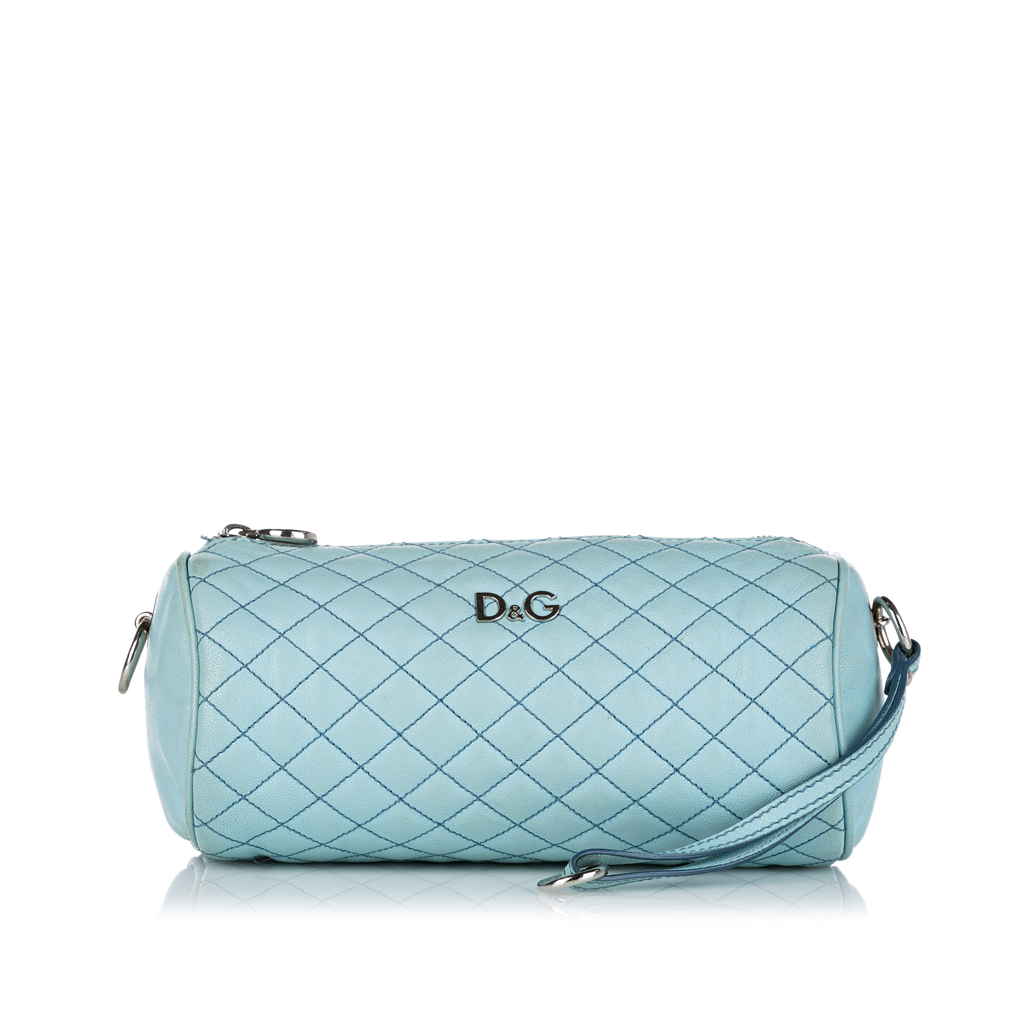 Dolce&Gabbana Lily Glam Quilted Leather Crossbody Bag